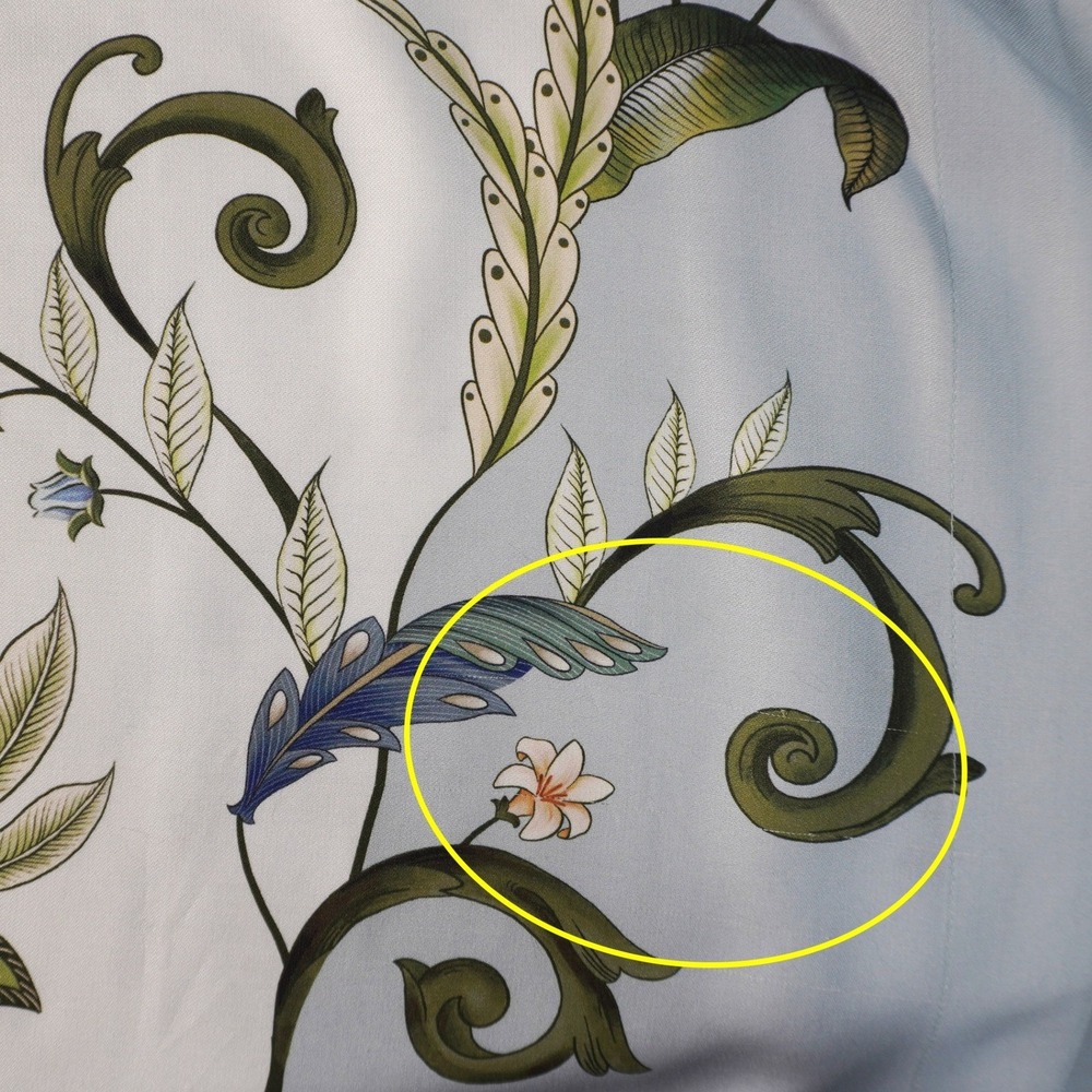 FARM Rio 100% Viscose XL 1X Maxi Kimono Milena Blue Floral Duster Garden Party - Picture 11 of 11